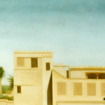Marrakech, 100cmx50cm, huile sur toile, 2002