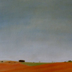 41cmx27cm, huile sur toile, 1996