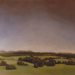 Panoramique de San Sebastian, 250cmx160cm, huile sur toile marouflée sur bois, 1997