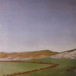 Panoramique de San Sebastian, 90cmx160cm, huile sur toile marouflée sur bois, 1997