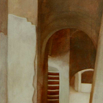 Roma, 67cmx35cm, huile sur toile, 1999