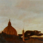 Roma, 67cmx35cm, huile sur toile, 1999