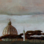 Roma, 67cmx35cm, huile sur toile, 1999