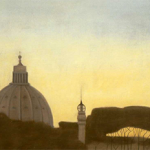 Roma, 150cmx50cm, huile sur toile, 1998