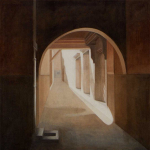 Paysages du Maroc, 130cmx130cm, huile sur toile, 2004