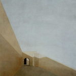 Paysages du Maroc, 130cmx97cm, huile sur toile, 2004