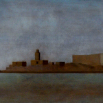 Paysages du Maroc , 70cmx35cm, huile sur toile, 2003