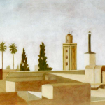 Marrakech, 100cmx50cm, huile sur toile, 2002