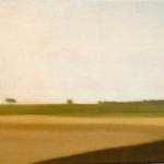 Paysages, 90cmx30cm, huile sur toile, 2006
