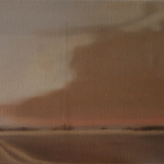 Paysages, 40cmx20cm, huile sur toile, 2007