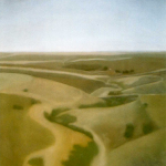 Paysages, 92cmx73cm, huile sur toile, 2007