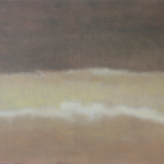 Ciel de Paris, 40cmx30cm, huile sur toile, 2009